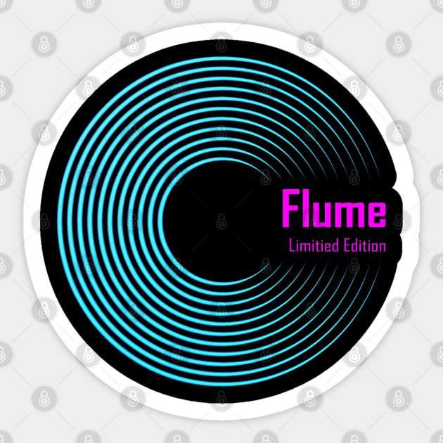 Limitied Edition Flume Sticker by vintageclub88